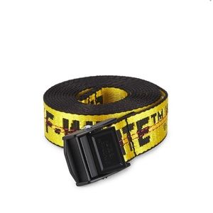 Off-white Yellow Mini Industrial Belt